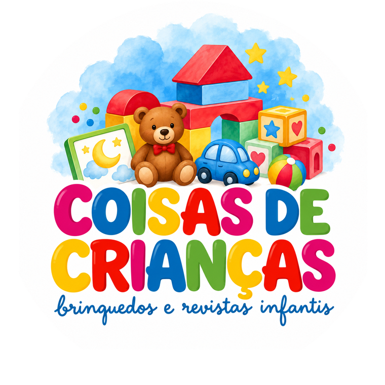 Coisas de Crianças — brinquedos e revistas infantis